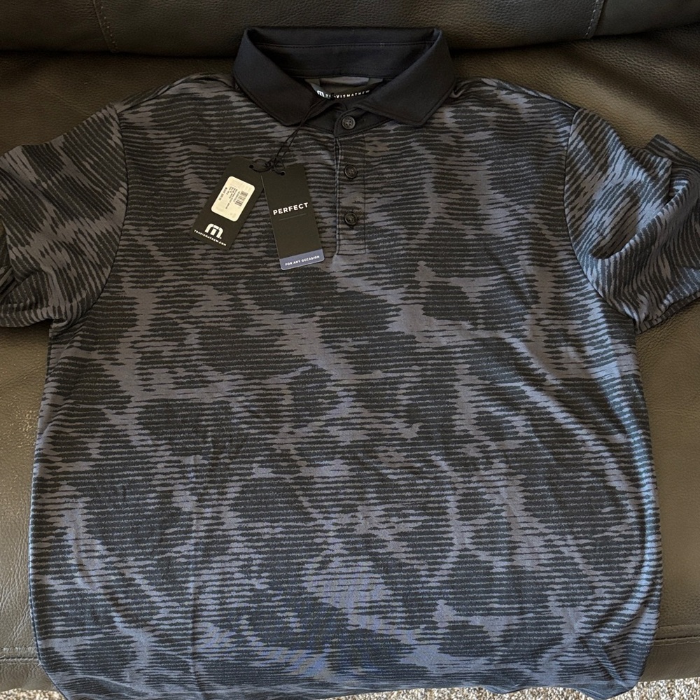 Travis Mathew Study Abroad Polo Sz M NWT